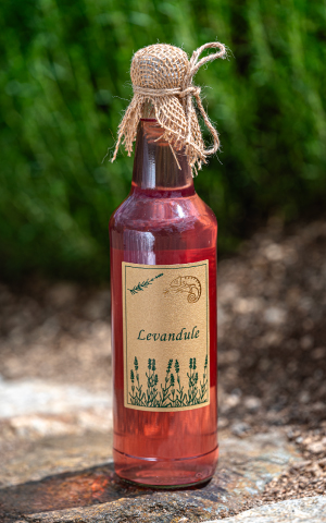 Bylinkový sirup levandule z Bylinkarium Katov,