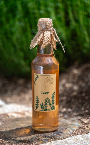 Bylinkový sirup yzop z Bylinkarium Katov,